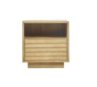 Mesilla de noche con cajón de madera maciza de mango L45 MATCHA