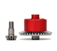 Mesimsple Cubierta de engranaje diferencial de aleación AR310872 AR310873 para Arrma 1/10 Senton 3s blx 37T Main Gear Big Rock Granite 550 Mega Entrada Gear 13t Outcast Kraton 4s Diff Gear Case Upgrades Part