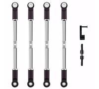 Mesimsple Versión audaz Kraton 6S Enlaces de dedo del pie y bocina servo para Arrma 1/8 Outcast Notorious tensores 1/7 Fireteam Bigrock 6s Camber Links Varillas de acoplamiento parte