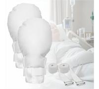 MESINURS Guantes de sujeción para ancianos, guantes de seguridad dobles con correas de muñeca ajustables, suaves extra acolchados para mayor comodidad y protección, 2 unidad