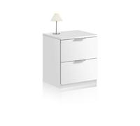 Mesita de noche andra blanco 38 x 45 x 34 cm