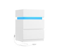 Mesita de Noche Blanco