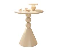 Mesita De Noche con Almacenamiento,Mesa De Té Móvil/Armario con Una Mesa Espaciosa Y Ruedas,Capacidad De Peso De 10 Kg,Adecuado For Apartamentos(Color2)