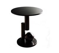 Mesita De Noche con Almacenamiento,Mesa De Té Móvil/Armario con Una Mesa Espaciosa Y Una Capacidad De Peso De 40 Kg,Adecuada For Espacios Pequeños(Black,50x55cm)