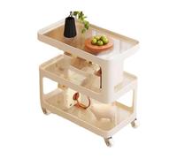 Mesita De Noche con Almacenamiento,Portátil,con Una Capacidad De Peso De 80 Kg,Ocupa 0,15m²,Adecuada for Espacios Pequeños O Salas De Estar(Color2)