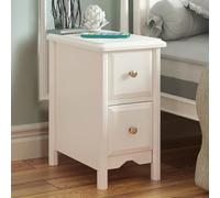 Mesita de noche con cajón, mesa auxiliar de madera moderna para dormitorio, sala de estar, diseño estrecho, no requiere instalación