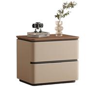 Mesita de Noche contemporánea, Mueble de Almacenamiento Minimalista escandinavo, Mesa Auxiliar para salón, Mueble de Almacenamiento para Dormitorio.(B,40CM(15.7in))