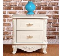 Mesita De Noche De Madera, Mesita De Noche con Espacio De Almacenamiento Que Se Abre, Mesita De Noche De Mediados De Siglo con Cajón, Mesa Auxiliar, Mesa Auxiliar para Dormitorio(Ivory White)
