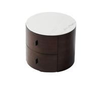 Mesita de noche dormitorio mesita de noche redonda dormitorio armario de almacenamiento de piedra nórdico salón sofá mesa auxiliar dormitorio mesas auxiliares