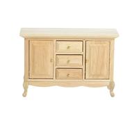 Mesita De Noche En Miniatura Realista para Casa Muñecas A Escala 1/12 con Cajón Funcional Muebles Proyecto Mesita Noche Madera En Miniatura