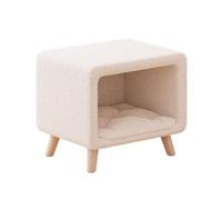 Mesita de noche, estante de almacenamiento pequeño y simple, mesa auxiliar para el hogar, armario de almacenamiento para dormitorio para una organización cómoda