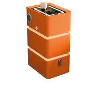 Mesita De Noche Flotante con Estación De Carga, Mesita De Noche Inteligente LED con 3 Cajones, Luces De 3 Colores Ajustables, Mesa Auxiliar Multifuncional para Dormitorio(A,25cm)