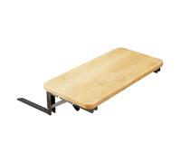 Mesita de noche flotante, que ahorra espacio, 30x20x13,5 cm, mesa auxiliar plegable montada en la cama, escritorio con estante montado en la cama, fácil de instalar, para el hogar, dormitorio, hotel,