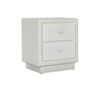 Mesita de Noche Home ESPRIT Blanco 48 x 36 x 53 cm - Marca: Home ESPRIT - EAN: 8424002166137