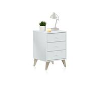 Mesita de noche iconic blanco artik (blanco mate) 40 x 56 x 33,5 cm 33.5 cm