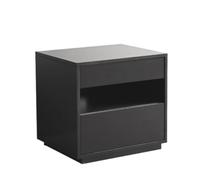 Mesita De Noche Mesita De Noche Moderna Y Simple Sofá De Madera Maciza Mesa Auxiliar Gabinete De Almacenamiento De Oficina Dormitorio, Mesa Auxiliar De Dormitorio Mesita De Noche (C 50*40*46.5cm)