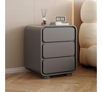 Mesita de noche, mesita de noche para dormitorio y sala de estar, diseño simple y elegante, no requiere montaje, estable y no se mueve