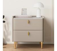 Mesita de Noche Minimalista Moderna, Linda mesita de Noche con cajones Dobles, Multicolor y multitamaño, la encimera está Hecha de Pizarra Gruesa, Adecuada para Sala de Estar y b(Color : Ch