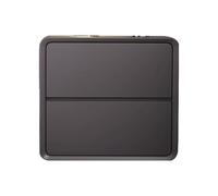 Mesita De Noche Minimalista Yajuer, Mesita De Noche con Funda De Cuero, Mesa Auxiliar con 2 Cajones De Almacenamiento, Mesita De Noche De Madera para Dormitorio, Sala De Estar, Sofá(Dark gray,40*47*40