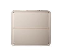 Mesita De Noche Minimalista Yajuer, Mesita De Noche con Funda De Cuero, Mesa Auxiliar con 2 Cajones De Almacenamiento, Mesita De Noche De Madera para Dormitorio, Sala De Estar, Sofá(Creamy white,50*47
