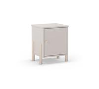 Mesita de noche misty dawn beige - oak soft 38,5 x 48,5 x 32,5 cm