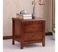 Mesita de Noche Moderna de Madera Bedside Table con Asa Ranurada, 50 X 41 X 50 Cm, for Sala Estar, Dormitorio, Sofá, Mesa Auxiliar.