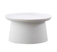 Mesita de noche nizer Nordic redonda mesa auxiliar creativa para dormitorio y balcón, color rosa, 70 x 36 cm, elegante sala de estar y mesa decorativa al aire libre