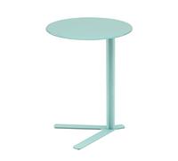 Mesita de Noche pequeña con cajones,Extremo en Forma de C,Lateral de sofá,Mesa de Centro de Metal Impermeable,sofá S Que se desliza Debajo,para Sala de Estar,Dormitorio,balcón y Oficina (Color