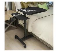 Mesita de noche plegable ajustable y escritorio para laptop, mesita de noche compacta multifuncional para sofá y dormitorio, mesa de estudio y trabajo portátil, perfecta para oficina en casa (09)