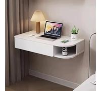 Mesita de noche plegable de madera, mesa auxiliar montada en la pared y estante de almacenamiento para sala de estar, dormitorio, diseño que ahorra espacio