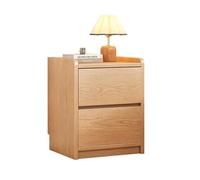 Mesita de Noche Vertical, mesita Auxiliar pequeña, no Requiere Montaje, con Dos cajones, Adecuada for Dormitorio, salón, etc., con cajones de almacenaje(Opzione B,30(11.8inch))