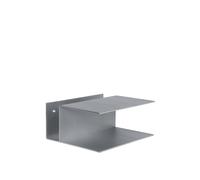 Mesita de Noche y Estante de Pasillo con Almacenamiento de Aluminio