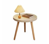 Mesita de té pequeña y Moderna de Estilo Minimalista para dormitorios. Estilo Lujoso y Sofisticado. Adecuada para oficinas y como Mueble de Almacenamiento en el hogar(White,(16x16x16in))