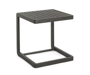 Mesita Konnor 40 x 40 cm Antracita Cx23 Bizzotto Cod.0662289