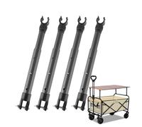 Mesita telescópica - Soporte de Mesa portátil, Barra de Soporte Ajustable para Carro | Patas de Taburete de Camping al Aire Libre, Soporte de Marco de de Camping, Picnic, Conceptio