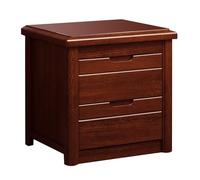 Mesitas de Noche, mesita de Noche de Madera, mesita de Noche con cajón, mesita de Noche Alta, mesita de Noche Moderna para Dormitorio, Pasillo y Sala de Estar(Dark Walnut,40 * 40 * 49cm)
