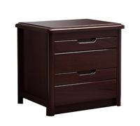 Mesitas de Noche, mesita de Noche de Madera, mesita de Noche con cajón, mesita de Noche Alta, mesita de Noche Moderna para Dormitorio, Pasillo y Sala de Estar(Ebony Color,30 * 49 * 49cm)