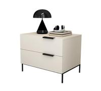 Mesitas de noche sencillas para estudio, sala de estar, armario de almacenamiento, dormitorio, mesita de noche, mesita de noche, mesita de noche, mesa auxiliar (A)