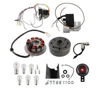 MESKEL Bobinas De Encendido para Simson S50 / S51 S53 S70 S83/para Enduro Motorrad 12V 100W Juego De Kits Encendido Assy Retro-Motorrad Motocicleta Universal