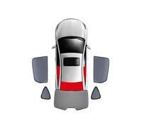 MESKEL Parasol Ventanas para para Serie 2 F45 5 Asientos para Active para Tourer 2014-2022 Cortina Parabrisas Delantero Coche Parasol Ventana Lateral Trasera(Rear 5Pieces)