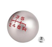 MESKEL Perilla Cambio Marchas Coche Adaptador M10 5/6 Velocidades Con Bola Redonda Repuesto Para Perilla Cambio Marchas Manual Automática Universal(6 Speed-champagne)