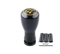 MESKEL Perilla Cambio Marchas Coche Cabezal Cambio Marchas Manual Universal 5 Velocidades Aleación Aluminio Accesorios Repuesto Para Interior Coche(Negro)