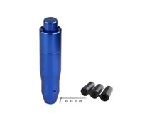 MESKEL Perilla Cambio Marchas Coche Perilla Cambio Automática Metal Botón Pulsador Coche Manija Palanca Aluminio Para La Mayoría Vehículos Con Transmisión(Azul)