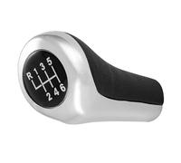 MESKEL Perilla Cambio Marchas Coche Perilla Cambio Marchas Manual 5/6 Velocidades Para Serie 1 3 Y 7 E30 E32 E34 E36 E38 E39 E46 E53 Y E60 Para X1 Para X3 Y Para X5(MatteSilver-6 Speed)
