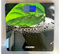 Mesko Baño Escala - Cristal LCD Digital 150kg Capacidad - Auto On / Apagado