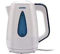 MESKO MS-1261 Hervidor De Agua Eléctrico Inalámbrico. 1,7 Litros, Filtro Anti cal, Base 360º, Protección en Seco, 2200 W, Blanco