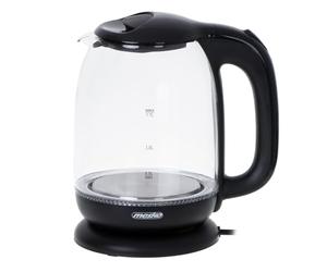 Mesko MS 1302b - Hervidor de agua (cristal, 1,7 L)