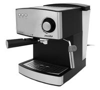 Mesko MS 4403 Cafetera Expresso Manual 15 bares 1,6 L, Brazo Doble Salida, Espumador Leche, Calientatazas, 850W, Prata