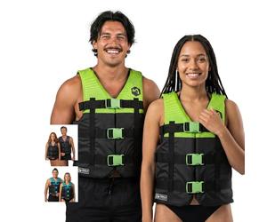 Mesle Chaleco De Natación H210, 2XS-4XL, Ayuda A La Flotación para Adultos Y Niños, Chaleco Ligero 50N para Hombres Y Mujeres, Impacto para Moto Acuática, Paddle Surf, Kayak, Wakeboard