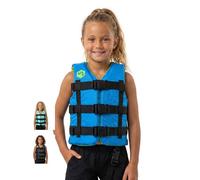Mesle Chaleco De Natación para Niños H210 Junior con Correa De Entrepierna, 25-40 Kg, Ayuda a La Flotación, Ligero De 50 N para 6-10 Años, Impacto para Paddle Surf y Kayak